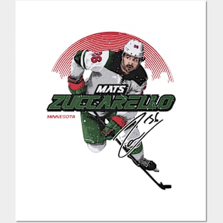 Mats Zuccarello Minnesota Skyline Posters and Art